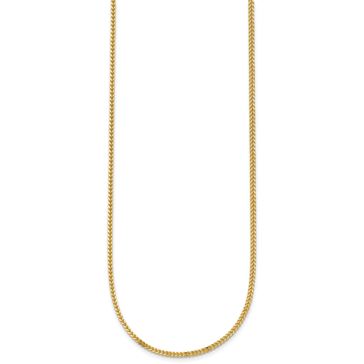 14k 1.3mm Franco Chain-FRA040-20