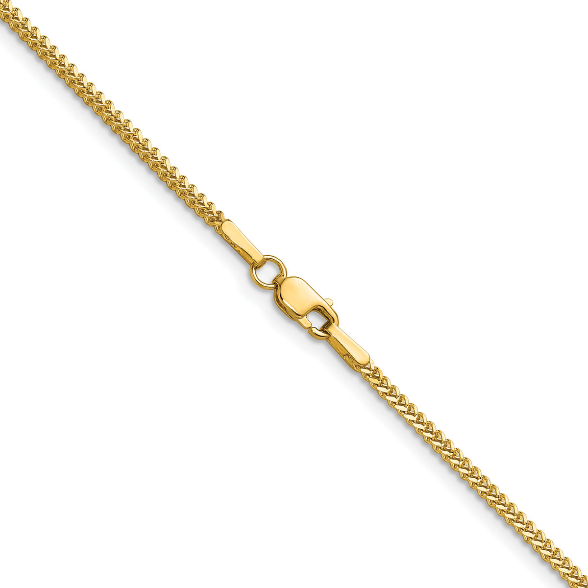 14k 1.3mm Franco Chain-FRA040-16