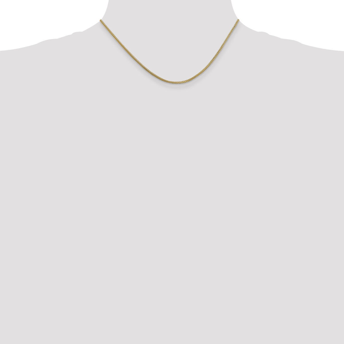 14k 1.3mm Franco Chain-FRA040-16