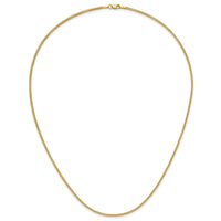 14k 1.3mm Franco Chain-FRA040-20