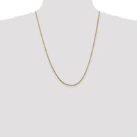 14k 1.3mm Franco Chain-FRA040-24