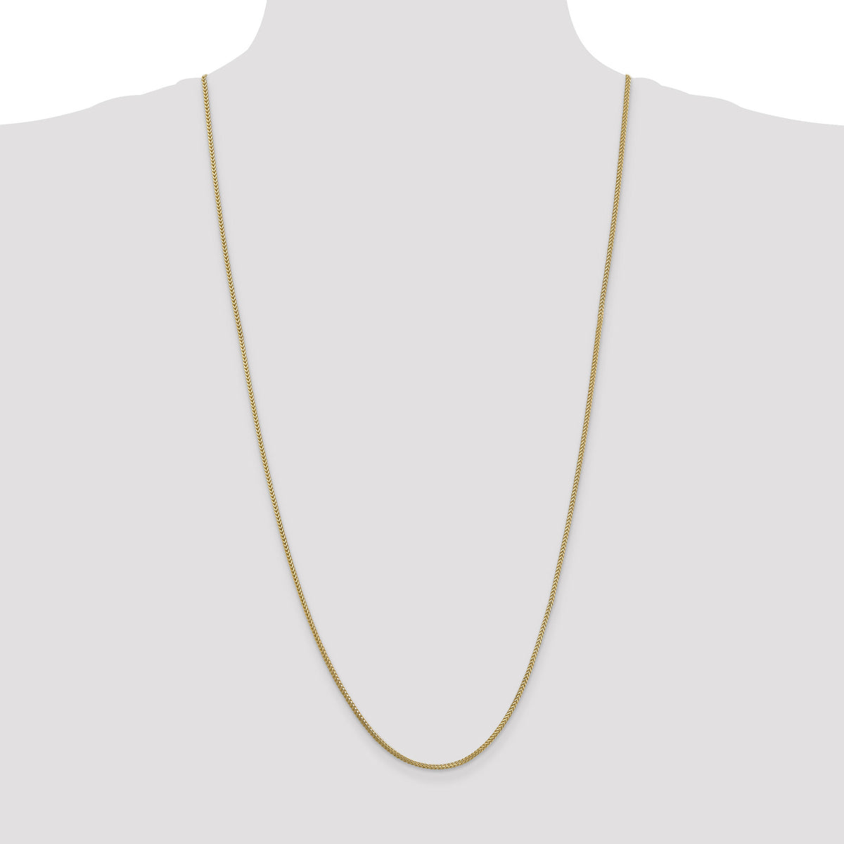 14k 1.3mm Franco Chain-FRA040-30