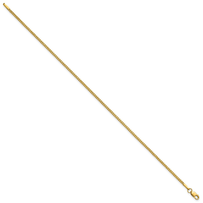 14k 1.3mm Franco Chain-FRA040-7