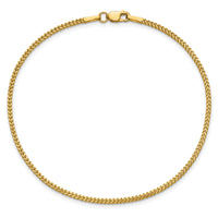 14k 1.3mm Franco Chain-FRA040-8