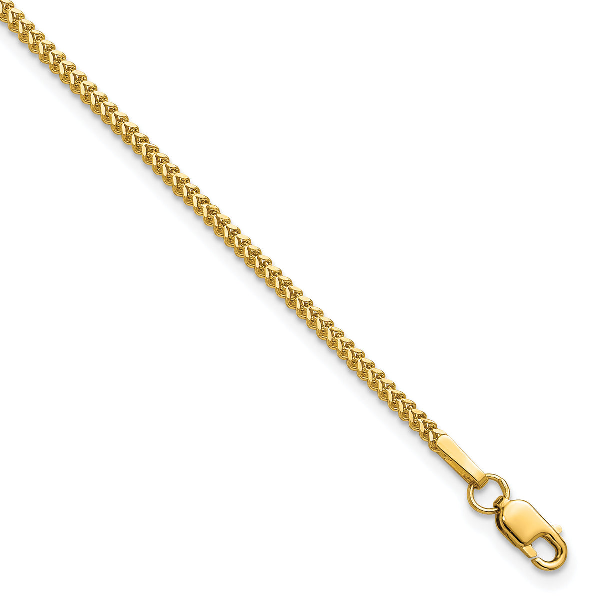 14k 1.3mm Franco Chain-FRA040-7