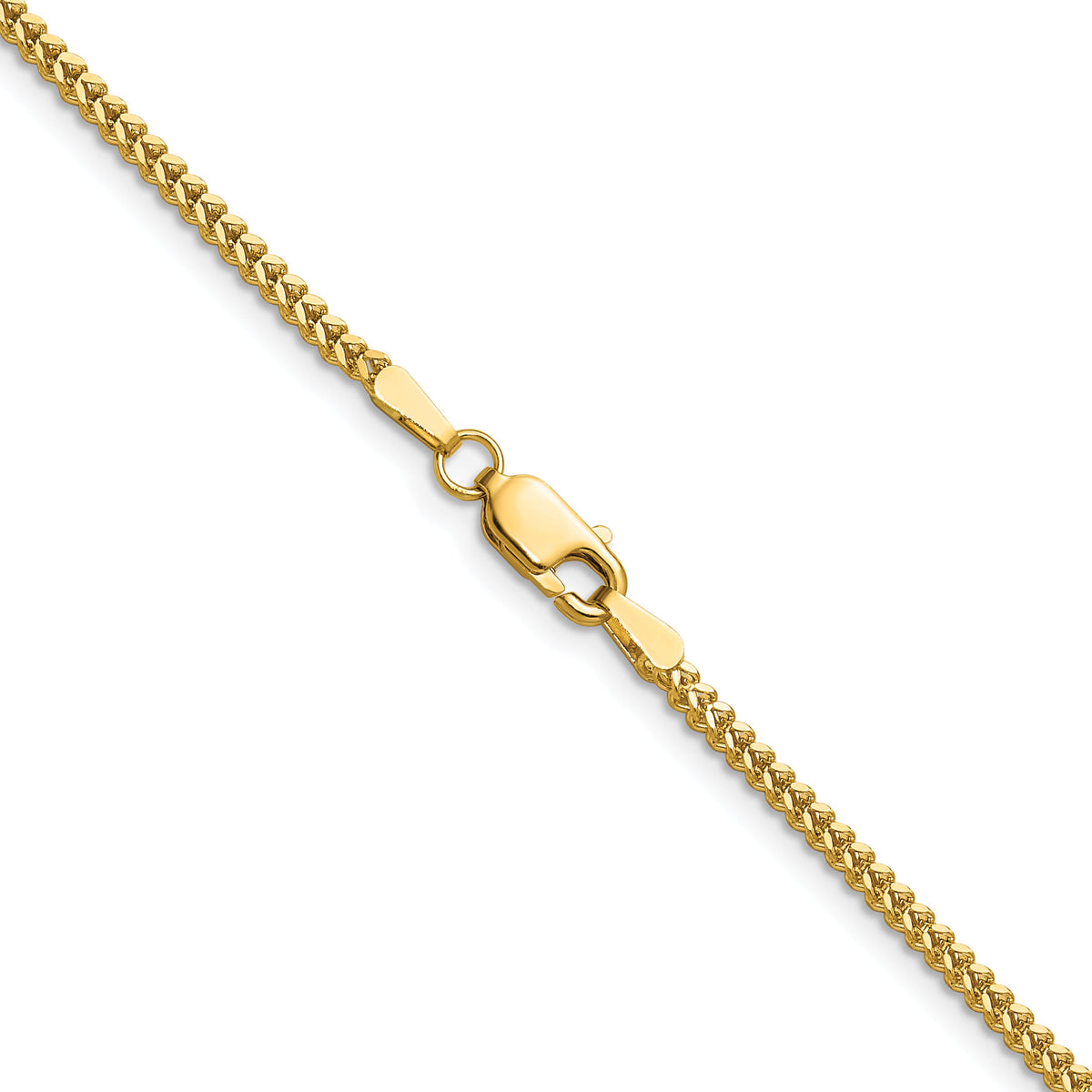 14k 1.4mm Franco Chain-FRA045-16