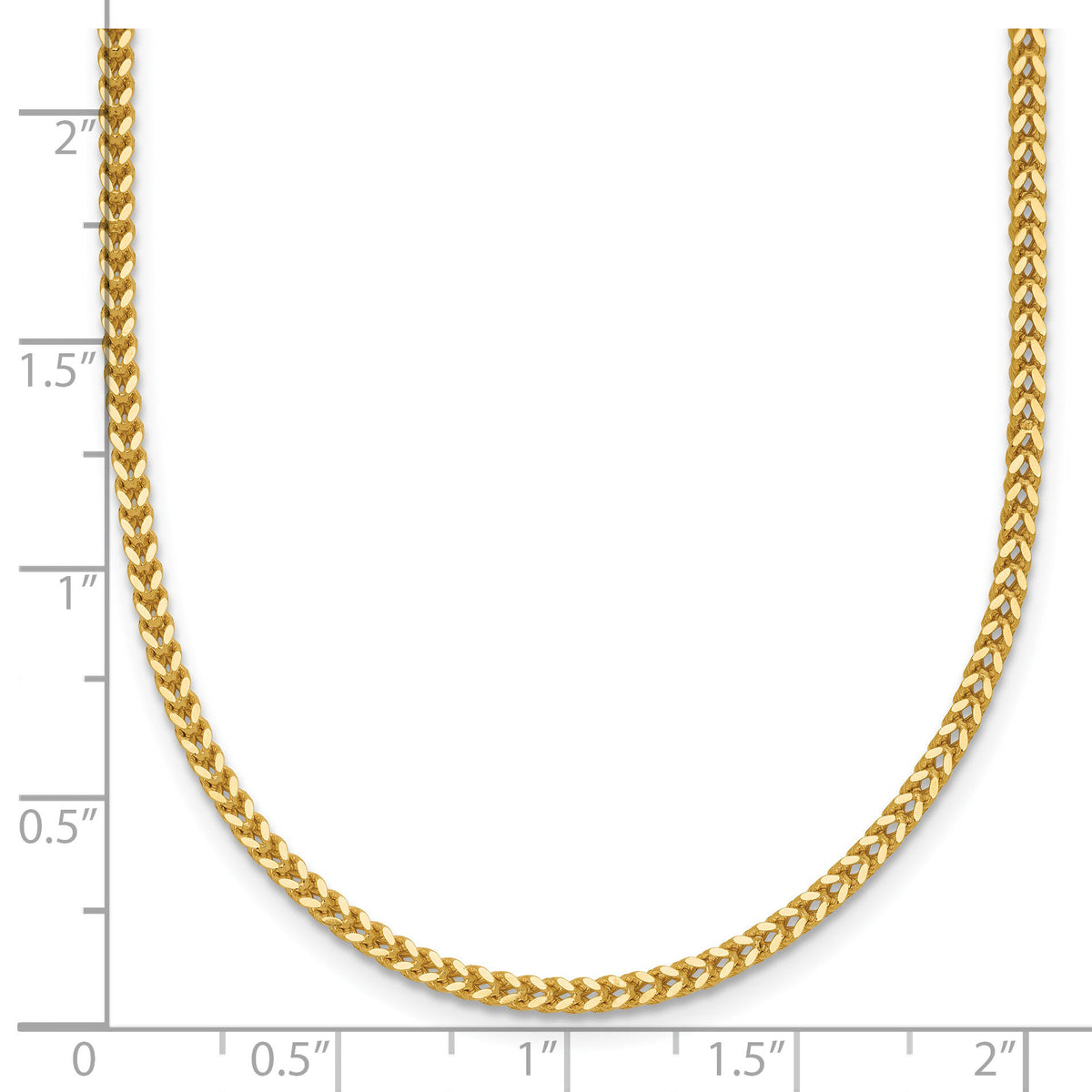 14k 1.4mm Franco Chain-FRA045-16