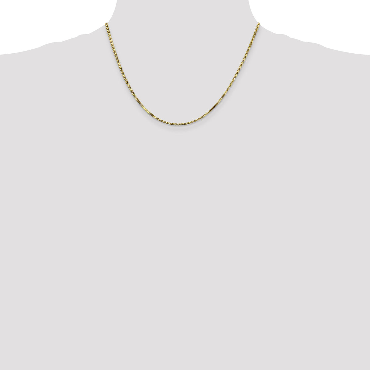 14k 1.4mm Franco Chain-FRA045-18