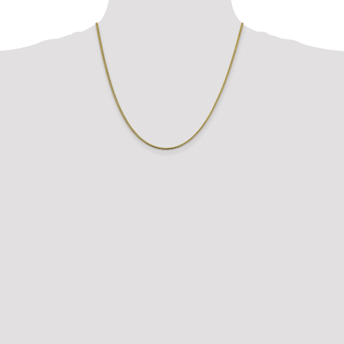 14k 1.4mm Franco Chain-FRA045-20
