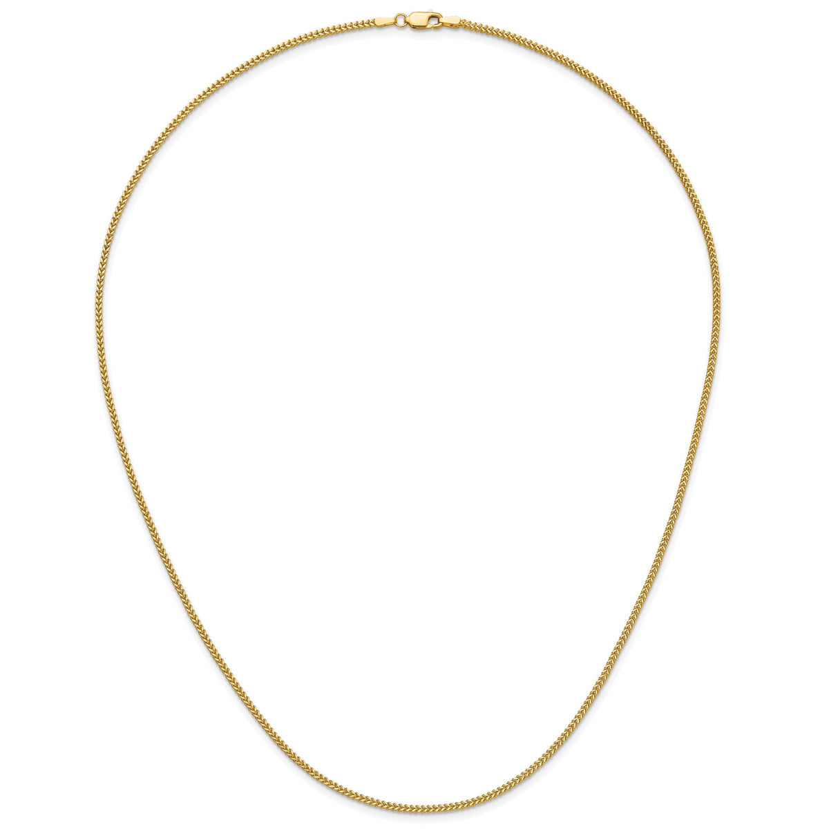 14k 1.4mm Franco Chain-FRA045-22