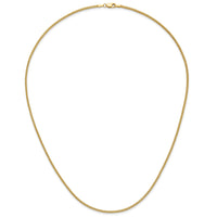 14k 1.4mm Franco Chain-FRA045-22