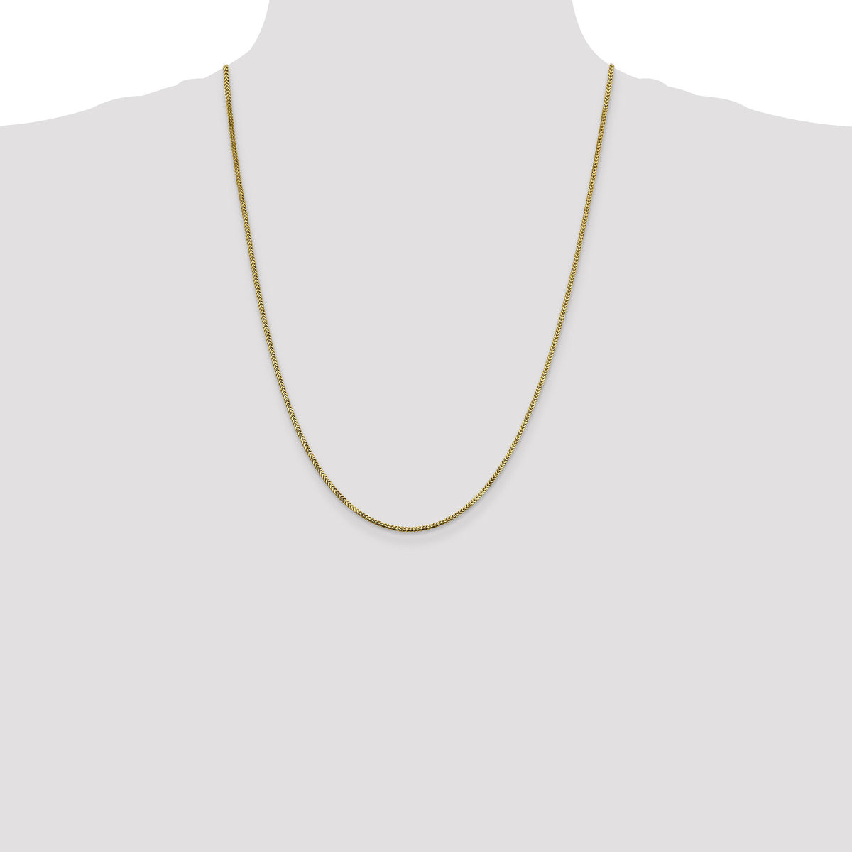 14k 1.4mm Franco Chain-FRA045-24