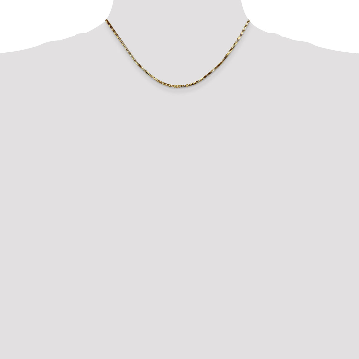 14k 1.5mm Franco Chain-FRA050-16