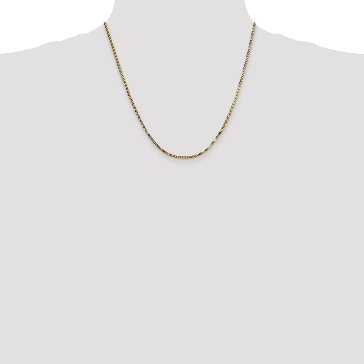 14k 1.5mm Franco Chain-FRA050-20