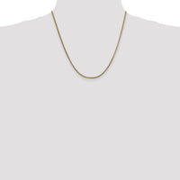 14k 1.5mm Franco Chain-FRA050-20