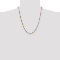 14k 1.5mm Franco Chain-FRA050-22