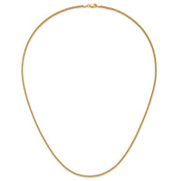 14k 1.5mm Franco Chain-FRA050-24