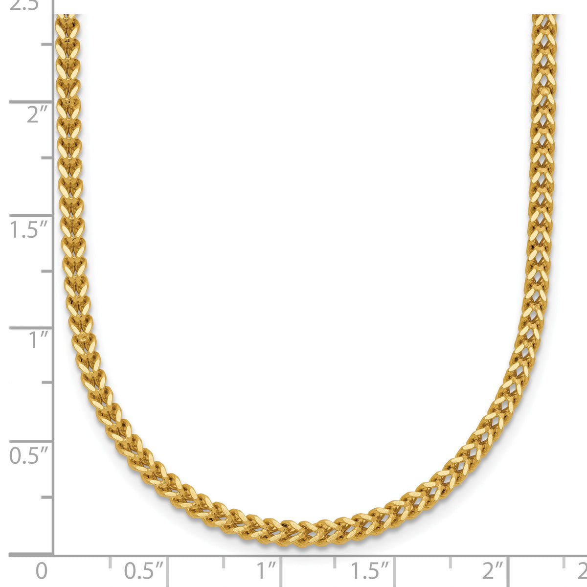 14k 2mm Franco Chain-FRA065-22