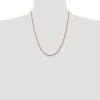 14k 2mm Franco Chain-FRA065-22