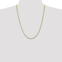14k 2mm Franco Chain-FRA065-24