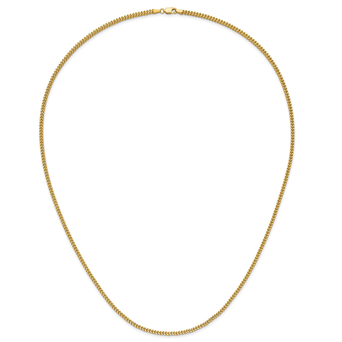 14k 2mm Franco Chain-FRA065-26