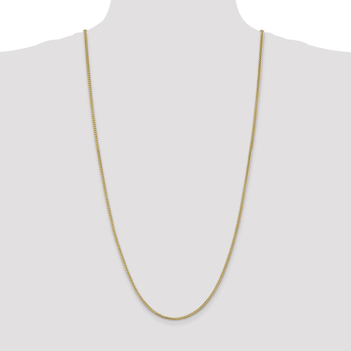 14k 2mm Franco Chain-FRA065-30
