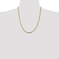 14k 2.3mm Franco Chain-FRA070-22