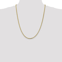 14k 2.3mm Franco Chain-FRA070-24