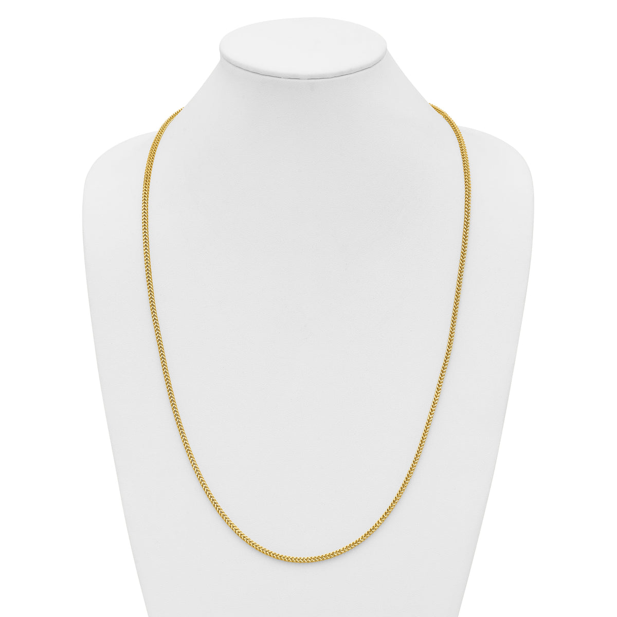 14k 2.3mm Franco Chain-FRA070-30