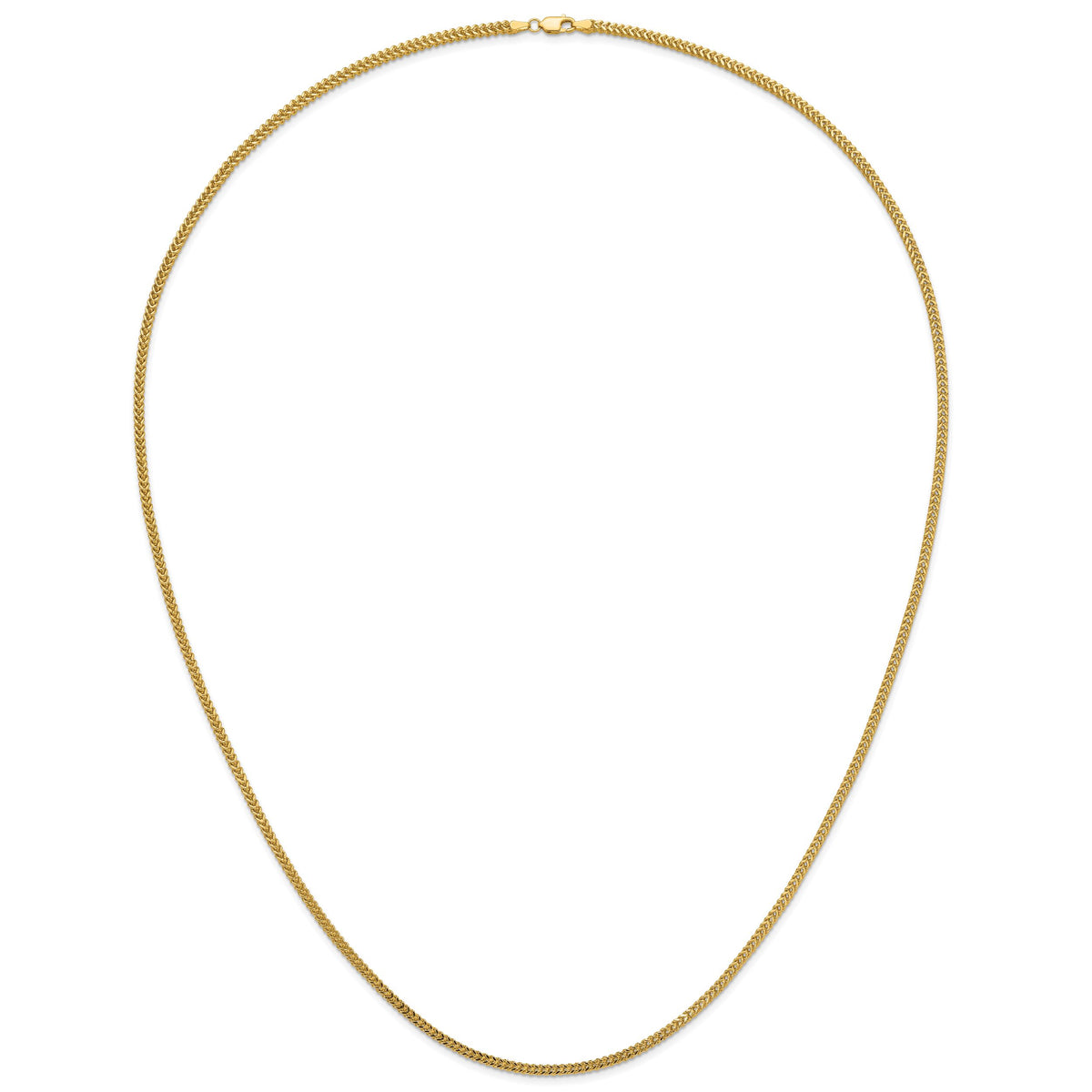 14k 2.3mm Franco Chain-FRA070-30