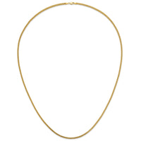 14k 2.3mm Franco Chain-FRA070-30