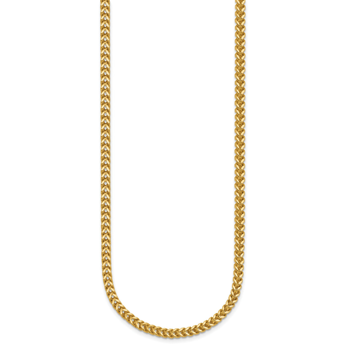 14k 2.5mm Franco Chain-FRA080-22
