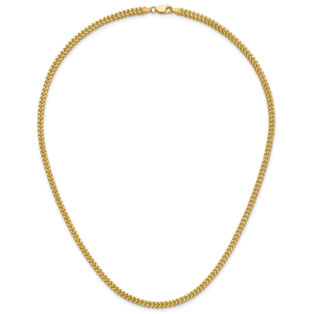 14k 2.5mm Franco Chain-FRA080-18
