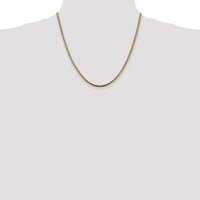 14k 2.5mm Franco Chain-FRA080-20