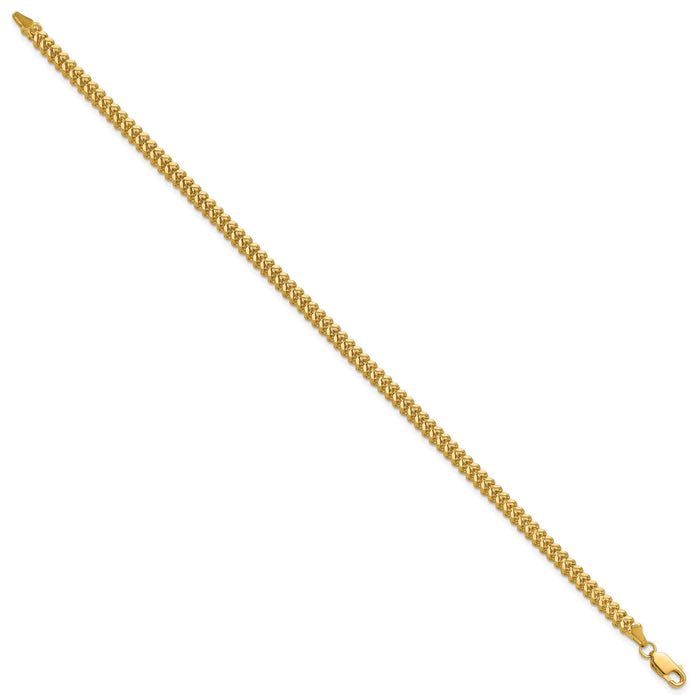 14k 2.5mm Franco Chain-FRA080-8