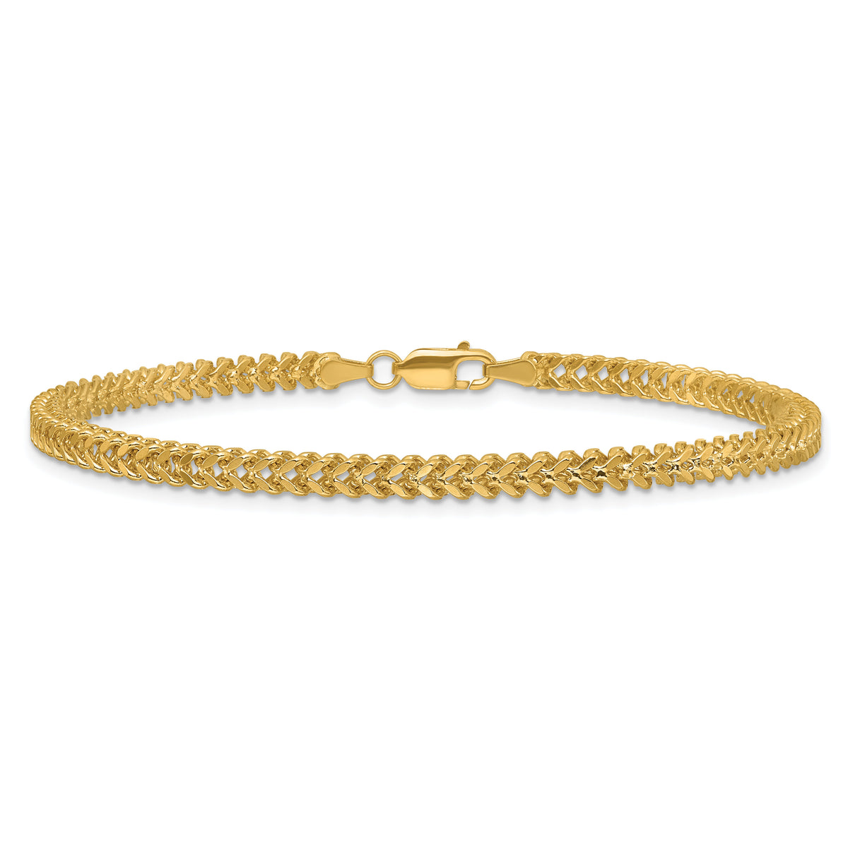 14k 2.5mm Franco Chain-FRA080-8