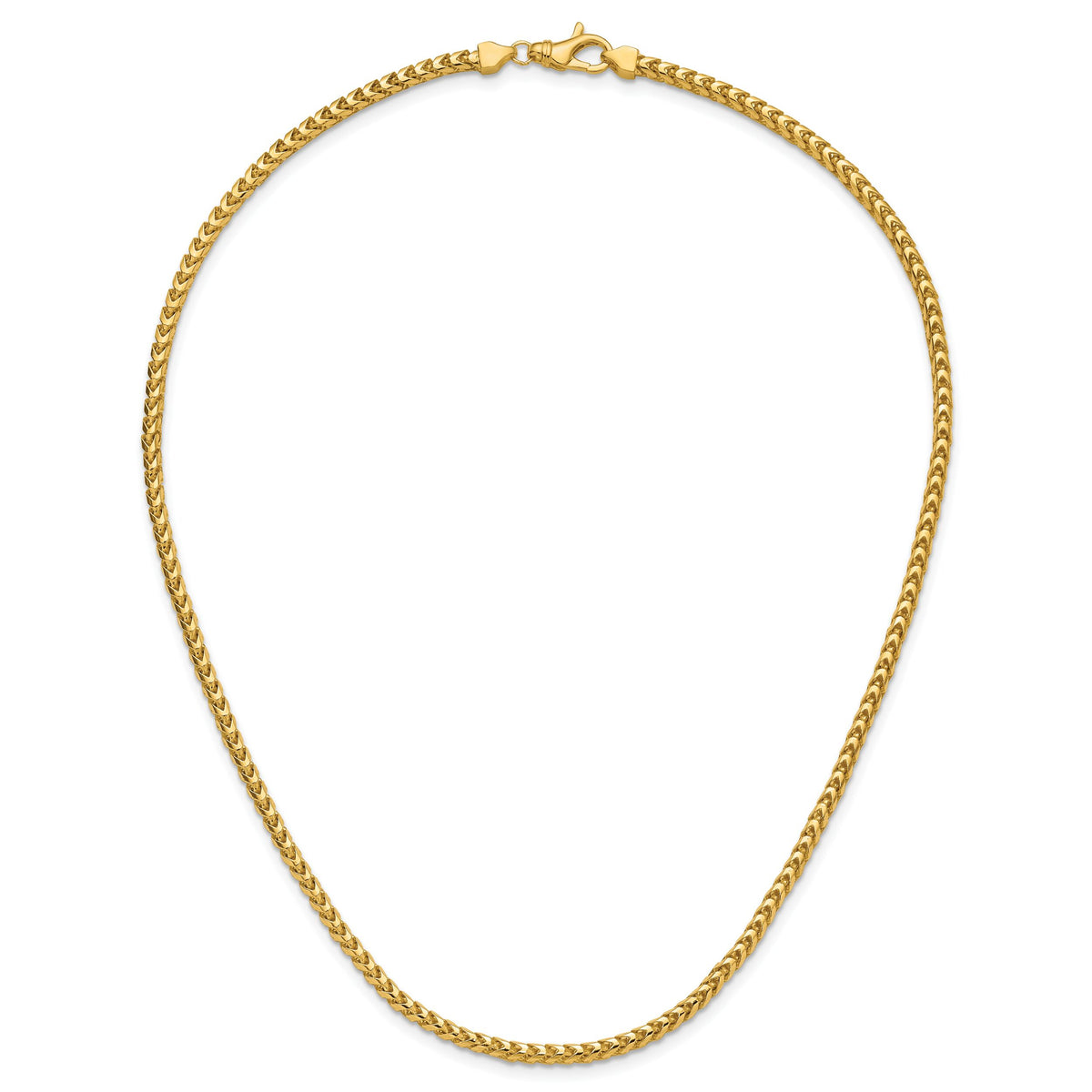 14k 3mm Franco Chain-FRA100-18