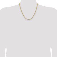 14k 3mm Franco Chain-FRA100-20