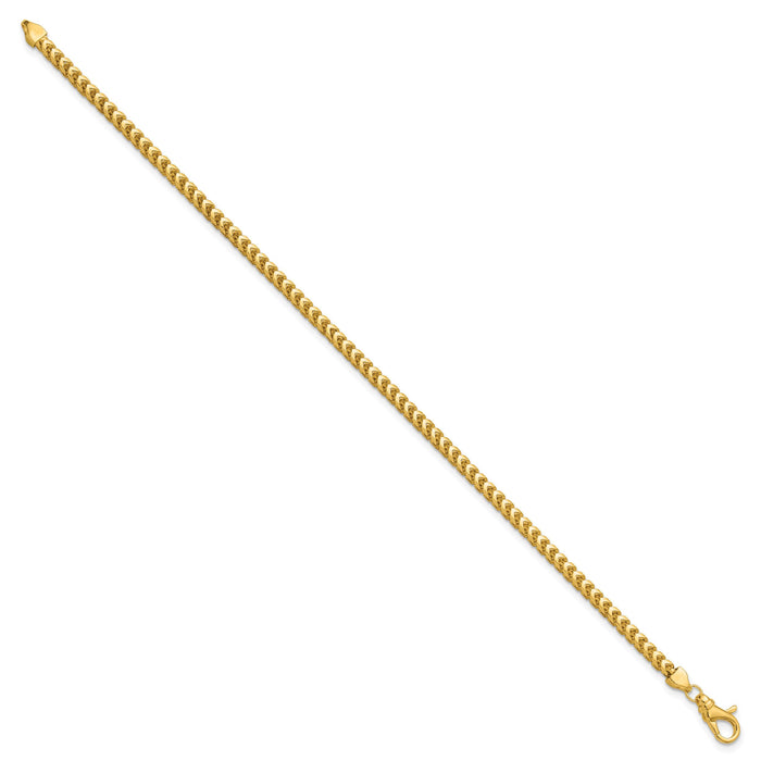 14k 3mm Franco Chain-FRA100-8