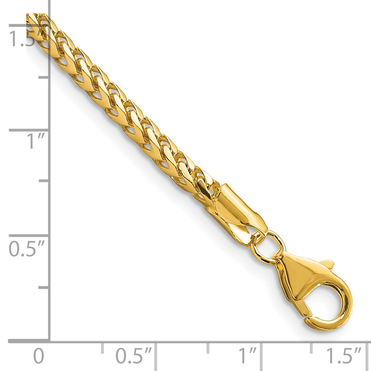 14k 3mm Franco Chain-FRA100-9