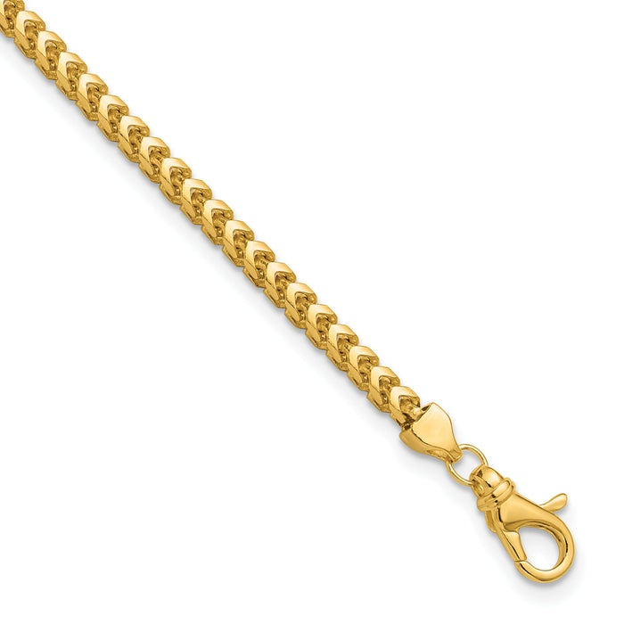 14k 3mm Franco Chain-FRA100-9