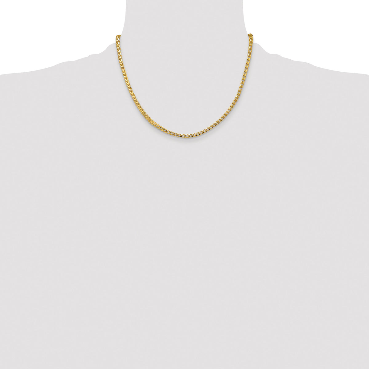 14k 3.7mm Franco Chain-FRA120-18