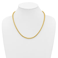 14k 3.7mm Franco Chain-FRA120-20