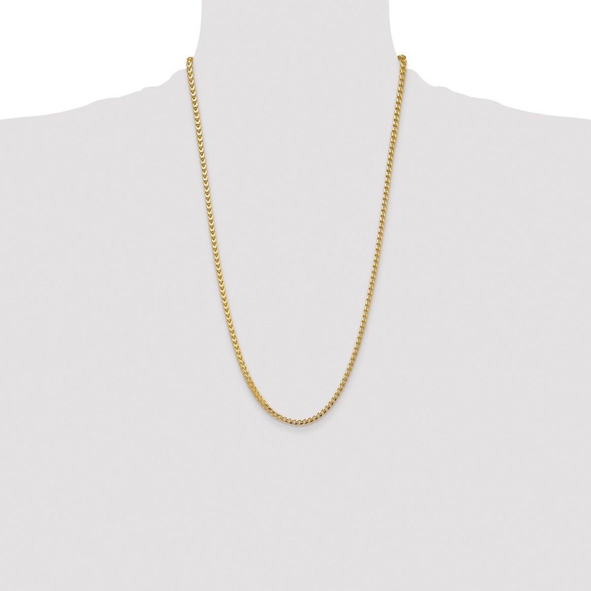 14k 3.7mm Franco Chain-FRA120-26