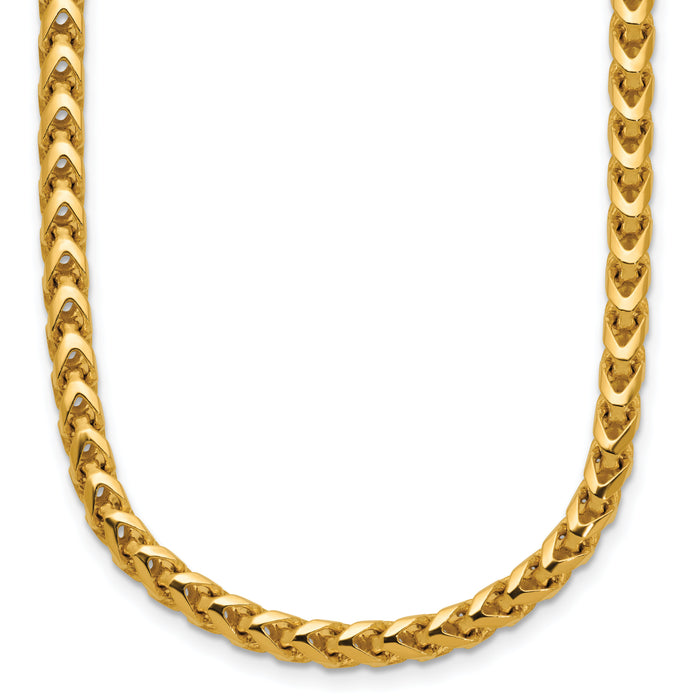 14k 3.7mm Franco Chain-FRA120-22