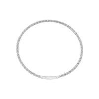 Diamond Bangle 2.5 ct tw 14k White Gold-FSBG5037S8W