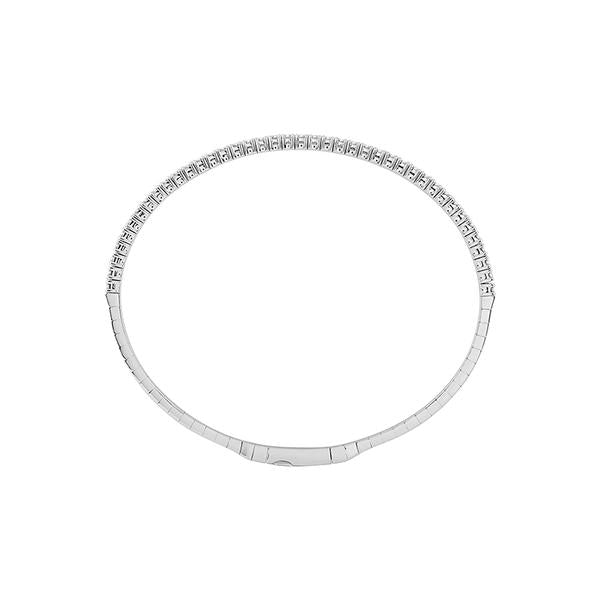 Diamond Bangle 1 ct tw 14k White Gold-FSBG5039S8W