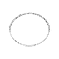 Diamond Bangle 2 ct tw 14k White Gold-FSBG5041S8W-6C