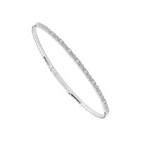 Diamond Bangle 0.4 ct tw 14k White Gold-FSBG5044K6W