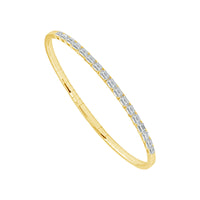 Diamond Bangle 2.5 ct tw 14k White Gold-FSBG5050K5W